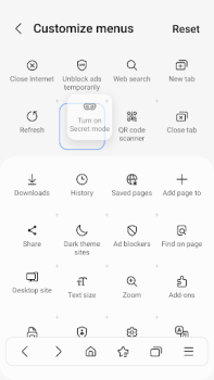Télécharger Samsung Internet Browser Beta Communication pour Android Capture d'écran 5
