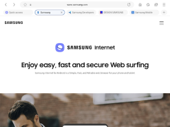 Télécharger Samsung Internet Browser Beta Communication pour Android Capture d'écran 7