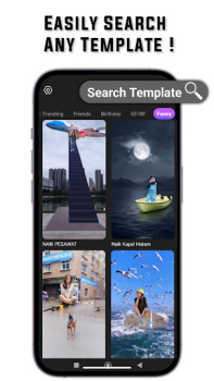 Télécharger C Template - CapCut Template Lecteurs et éditeurs de vidéos pour Android Capture d'écran 6