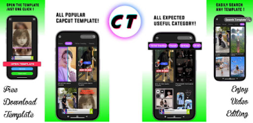 Télécharger C Template - CapCut Template Lecteurs et éditeurs de vidéos pour Android Capture d'écran 7