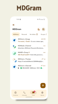 Télécharger MDGram Messenger Communication pour Android Capture d'écran 6
