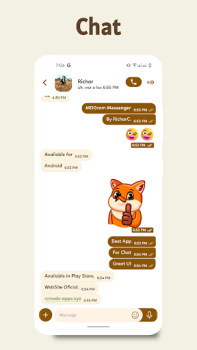 Télécharger MDGram Messenger Communication pour Android Capture d'écran 7