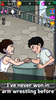 Télécharger Arm Wrestling Clicker Simulateurs pour Android Capture d'écran 3
