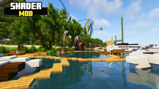 Télécharger Realistic Shader Mod Minecraft Divertissement pour Android Capture d'écran 5
