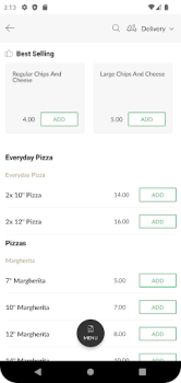 Télécharger Pizza Hot Nourriture et boissons pour Android Capture d'écran 2