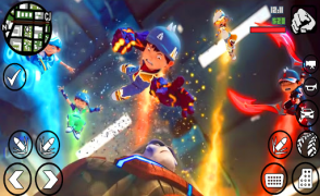 Télécharger Boboiboy Warriors Galaxy Fight Action pour Android