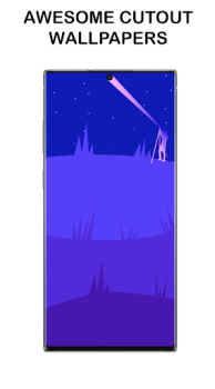 Télécharger HolePix S24 Cutout Wallpapers Personnalisation pour Android