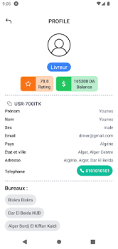 Télécharger Guepex Driver Affaires pour Android Capture d'écran 2