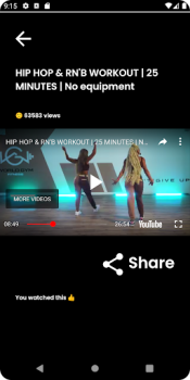 Télécharger Danse de perte de poids Santé et forme physique pour Android Capture d'écran 4