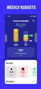 Télécharger Cleo: Budget & Cash Advance Finance pour Android Capture d'écran 7