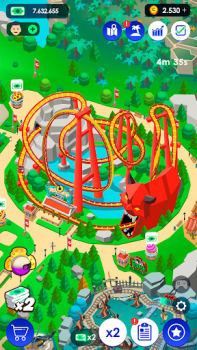 Télécharger Idle Theme Park - Magnat Simulateurs pour Android Capture d'écran 7