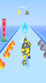 Télécharger Dino Evolution Run 3D Action pour Android Capture d'écran 3