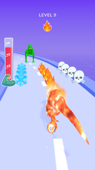 Télécharger Dino Evolution Run 3D Action pour Android Capture d'écran 4
