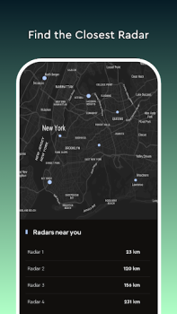 Télécharger Carte radar, détecteur, HUD Cartes et navigation pour Android Capture d'écran 4