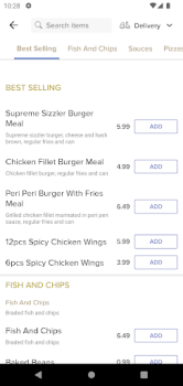 Télécharger Chicken Club Nourriture et boissons pour Android Capture d'écran 2