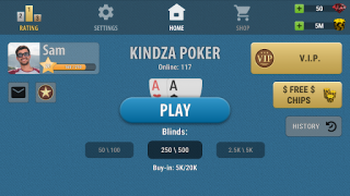 Télécharger Kindza Poker - Texas Holdem Casino pour Android Capture d'écran 4