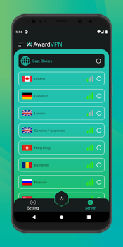 Télécharger Award VPN Travail pour Android Capture d'écran 4