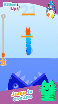 Télécharger Kitten Up! Jump & Claw Games Arcade pour Android Capture d'écran 3