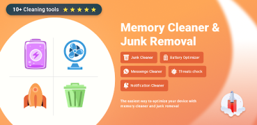 Télécharger Memory cleaner & junk removal Outils pour Android Capture d'écran 6