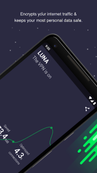 Télécharger Luna VPN Outils pour Android Capture d'écran 2
