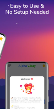 Télécharger Alpha V2ray - Tunnel VPN Outils pour Android Capture d'écran 2