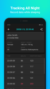 Télécharger View Tracker (Oximeter) Médecine pour Android Capture d'écran 2