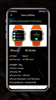 Télécharger X8 Ultra - Smart Watch  Review Mode de vie pour Android Capture d'écran 4