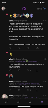Télécharger Amethyst Social pour Android Capture d'écran 3