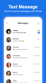 Télécharger messages Communication pour Android Capture d'écran 7