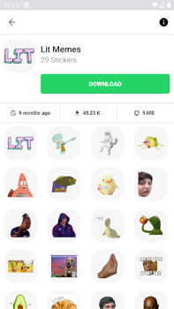 Télécharger Funny Memes Stickers WASticker Outils pour Android Capture d'écran 2