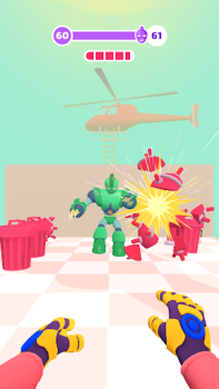 Télécharger Ropy Hero 3D : action-aventure Action pour Android Capture d'écran 4