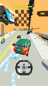 Télécharger Crazy Rush 3D - Course Auto Course pour Android Capture d'écran 4