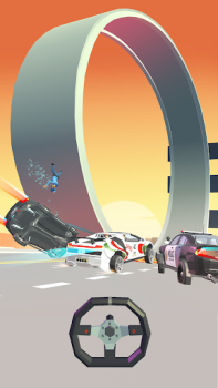 Télécharger Crazy Rush 3D - Course Auto Course pour Android Capture d'écran 6