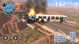 Télécharger Grand Canyon Auto Crash Game Course pour Android Capture d'écran 4