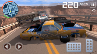 Télécharger Grand Canyon Auto Crash Game Course pour Android Capture d'écran 5