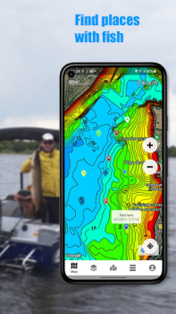 Télécharger Dap Drift - cartes de pêche Cartes et navigation pour Android Capture d'écran 2