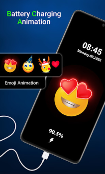 Télécharger Batre Chargmnt Animé défniton Travail pour Android Capture d'écran 2