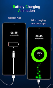 Télécharger Batre Chargmnt Animé défniton Travail pour Android Capture d'écran 3