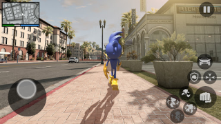 Télécharger Blue Hero Rope Game Action pour Android Capture d'écran 4
