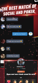 Télécharger PokerGaga: Texas Holdem Poker Jeux de cartes pour Android Capture d'écran 4
