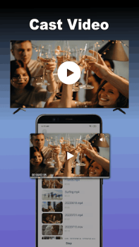 Télécharger Miroir d'écran pour Smart TV Lecteurs et éditeurs de vidéos pour Android Capture d'écran 4