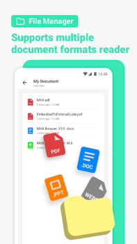 Télécharger Max Browser—Privé et sécurisé Communication pour Android Capture d'écran 4