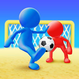 Logo Super Goal - Bâton Homme