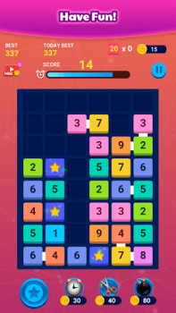 Télécharger Merge Block: Number Merge Game Jeux de réflexion pour Android Capture d'écran 7