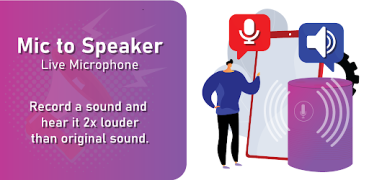 Télécharger Live Mic to Bluetooth Speaker Musique et audio pour Android Capture d'écran 7