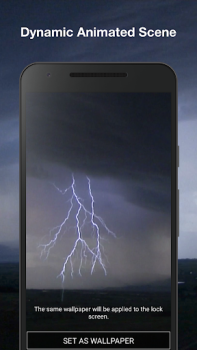 Télécharger Orage Animé Personnalisation pour Android Capture d'écran 2