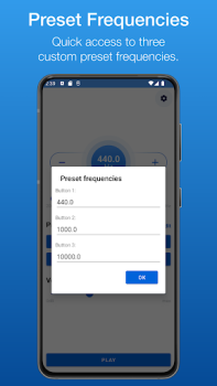 Télécharger Tone Generator Musique et audio pour Android Capture d'écran 4