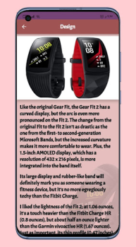 Télécharger Galaxy Fit 2 smart watch Guide Éducation pour Android Capture d'écran 5