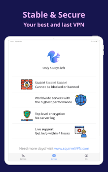 Télécharger SquirrelVPN Affaires pour Android Capture d'écran 6
