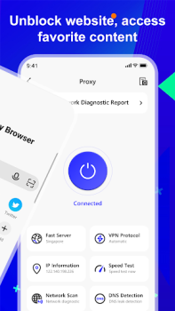 Télécharger Private VPN - Proxy Browser Travail pour Android Capture d'écran 2